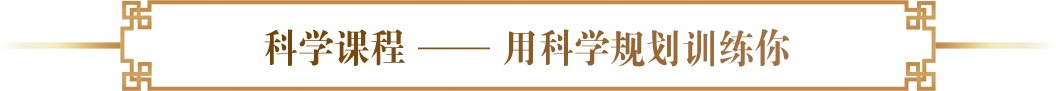 甄选菁英师资团队 分阶授课进阶进步 